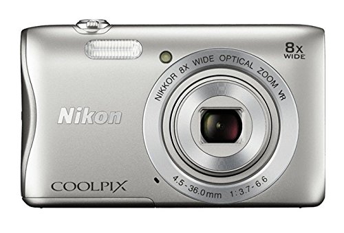 Amazon Canada: Nikon COOLPIX S3700 Digital Camera with 8X Optical